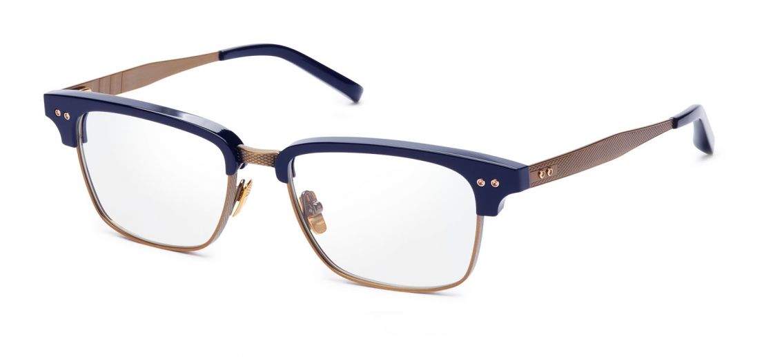 Dita Statesman Three Mens Optical Glasses DRX-2064-E-NVY-GLD-52-Z  