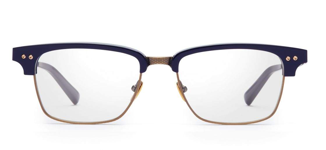Dita Statesman Three Mens Optical Glasses DRX-2064-E-NVY-GLD-52-Z 