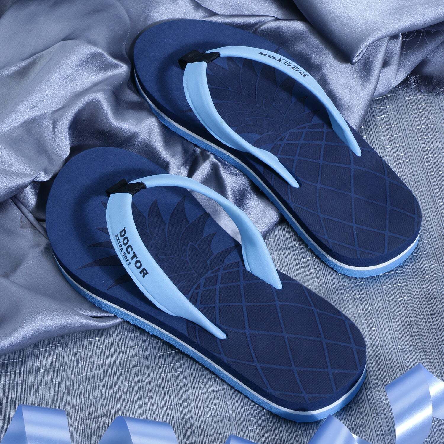 Doctor Extra Soft House Slipper For Women's Care Durable, Navy in