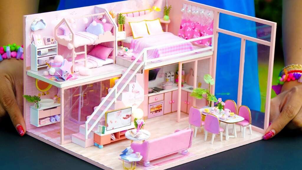 Doll House in Delhi at ₹ 853 ₹ 928 Set by Vimal toys india