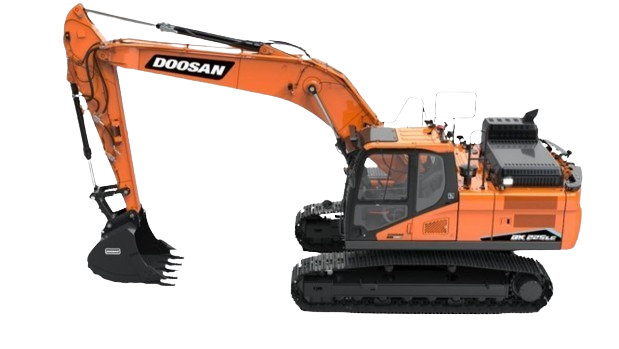 Doosan Excavator On Hiring Services