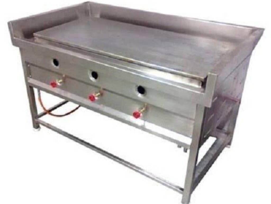 Stainless Steel Dosa Bhatti With Burner, LPG Gas, Commercial Use