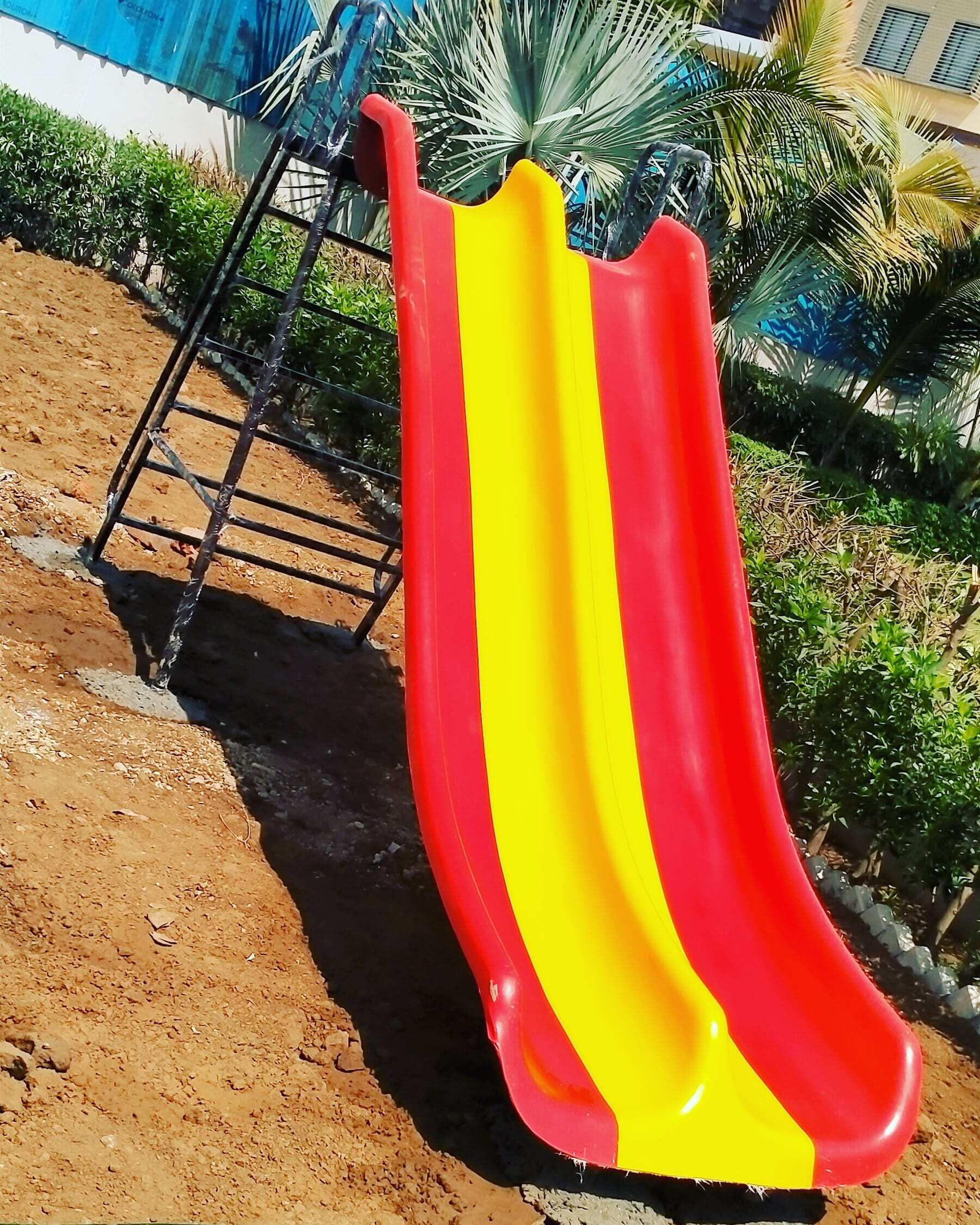 Double Slide Playground Equipment for Kids in Ahmedabad at