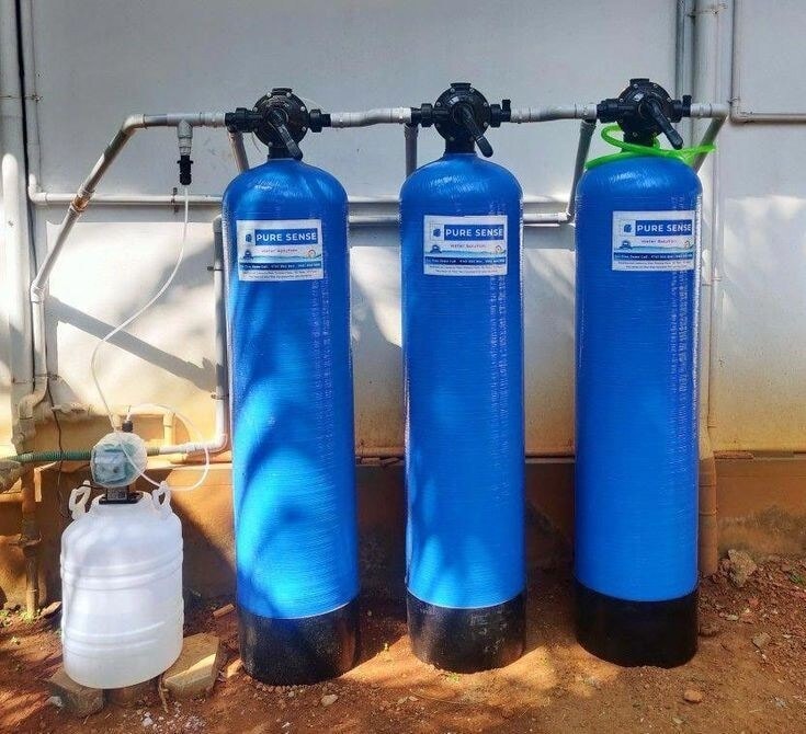 Down Flow Iron Removal Filter System 1000 Litter