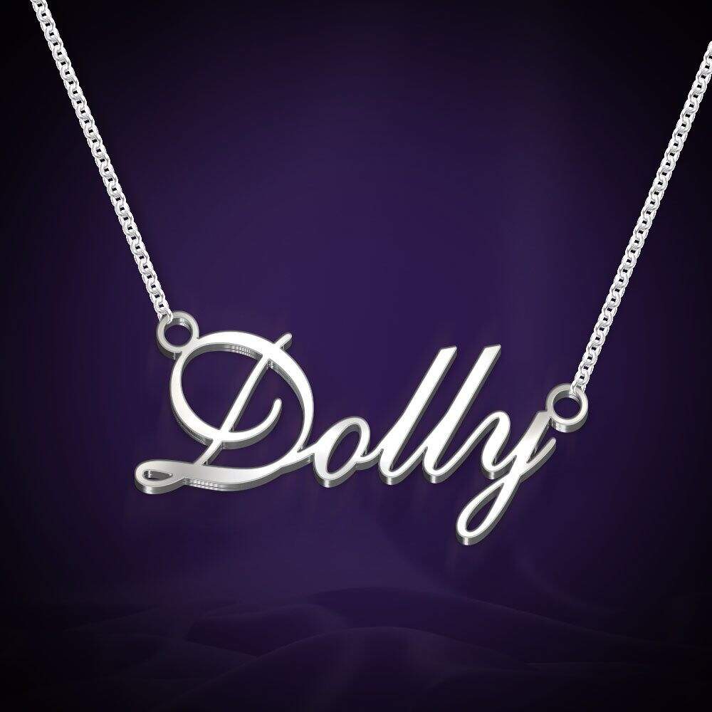 Vaishali Name Locket Diamond Heart And Crown Name Necklace – Zivi