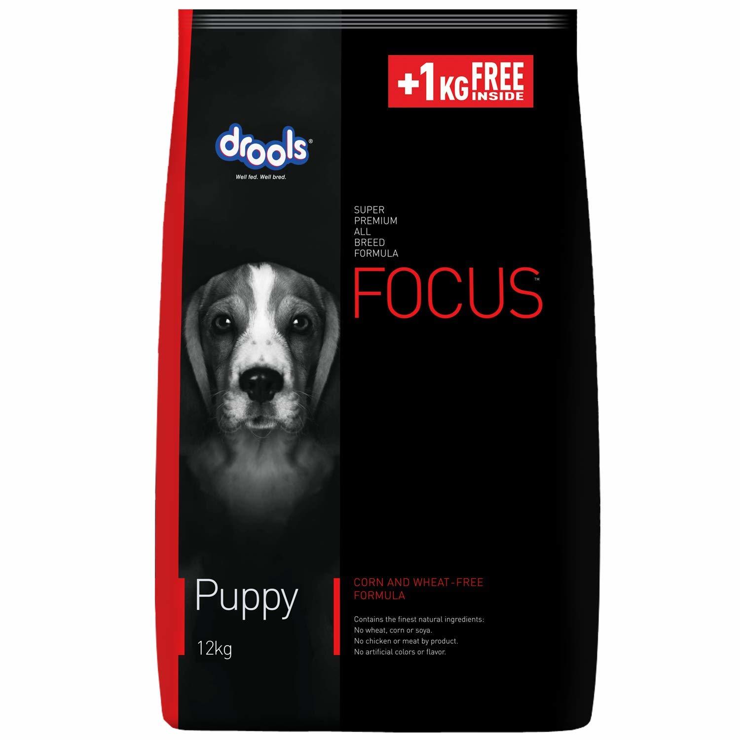 Drools Focus Puppy Super Premium Dog Food (12 kg) in Hyderabad at
