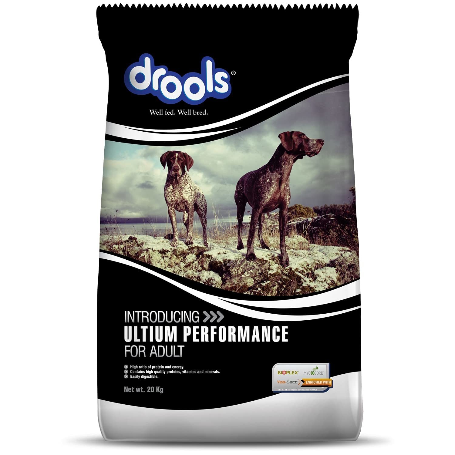 Drools Ultium Performance Adult Dog Dry Food (20 kg) in Delhi at