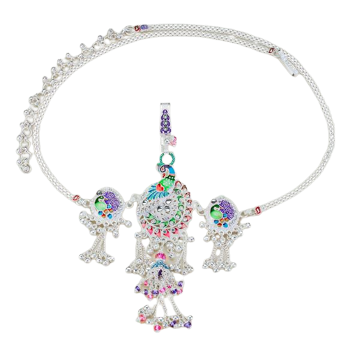 kamarband peacock design