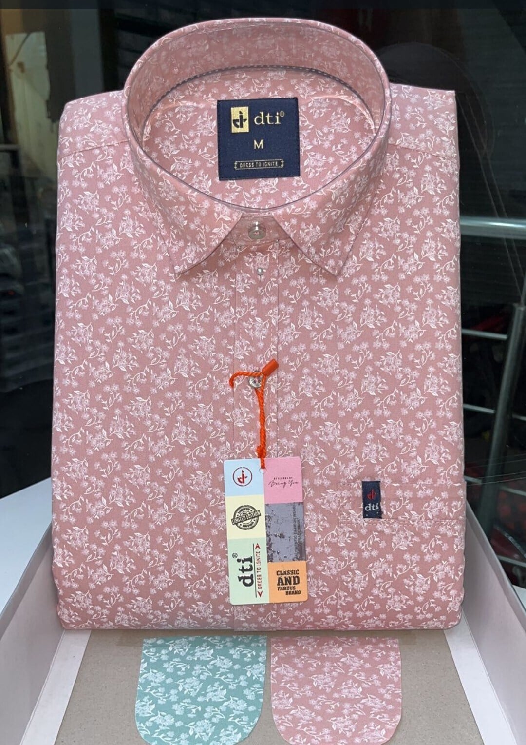 DTI Men's Casual Printed Shirt 9533 in Delhi at ₹ 1,196