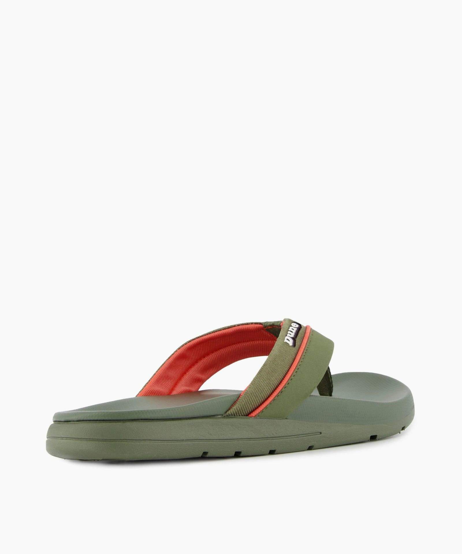Dune London Men Comfort Flip Flops Hectors Khaki