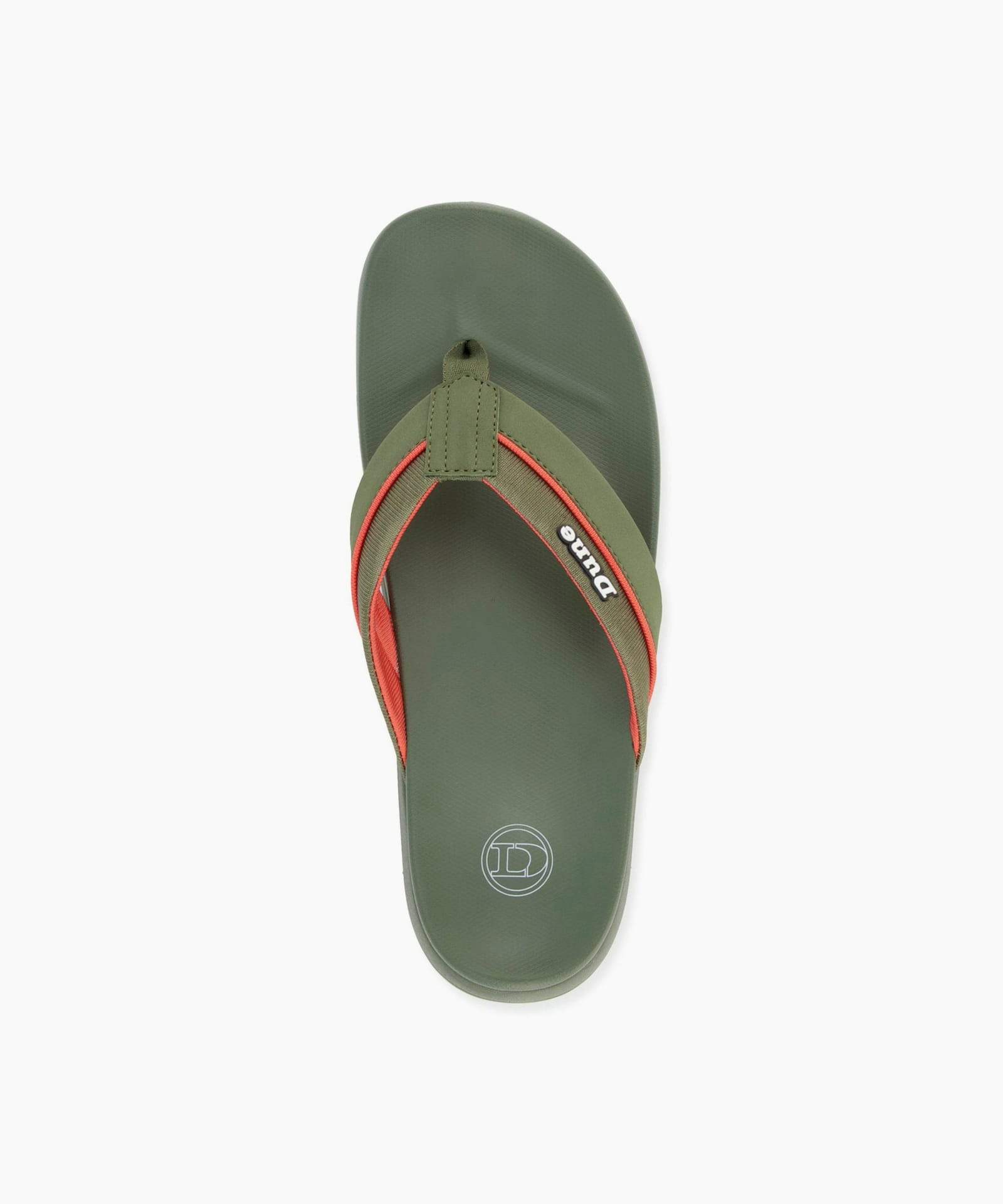 Dune London Men Comfort Flip Flops Hectors Khaki