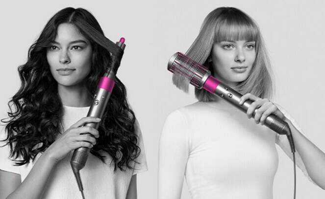 Dyson airwrap styler complete (Nickel/Fuchsia) in Gurgaon at