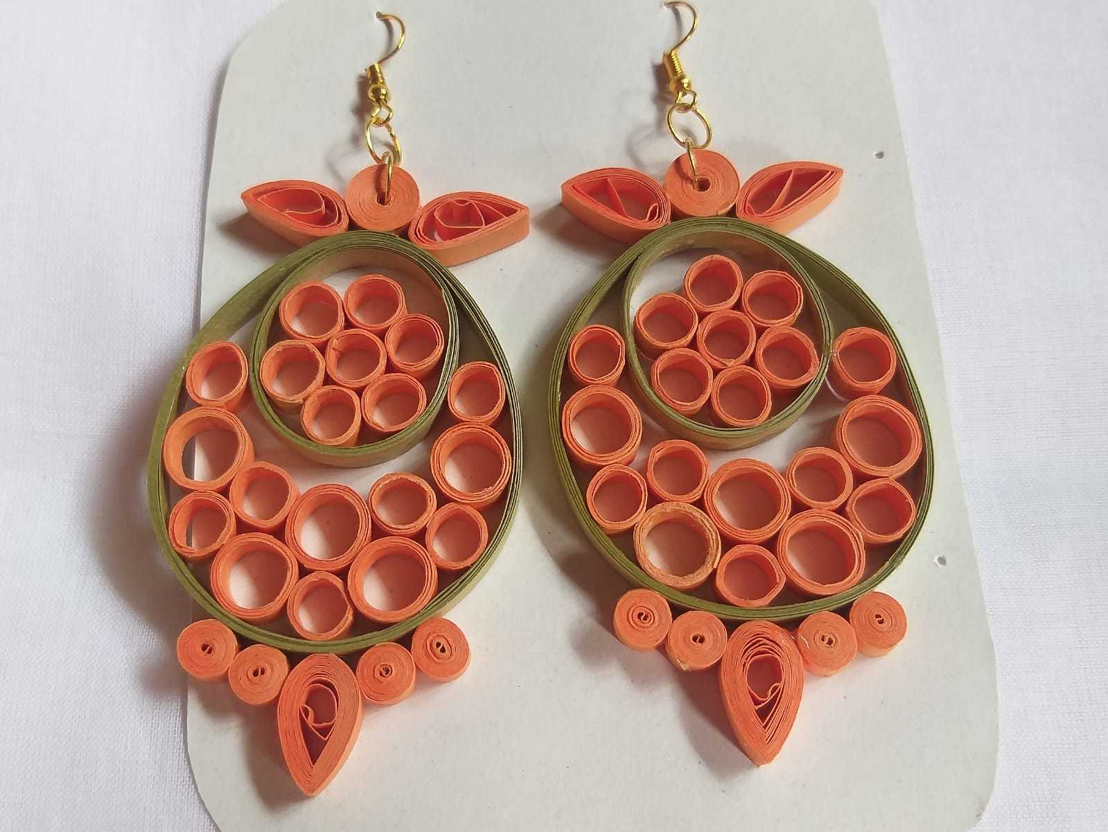 Handmade Quilling Earrings Price List JEWELLERY EAR RING MADE BY