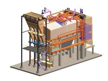 Effigen-SD The Power Generation High Pressure FBC Boiler in
