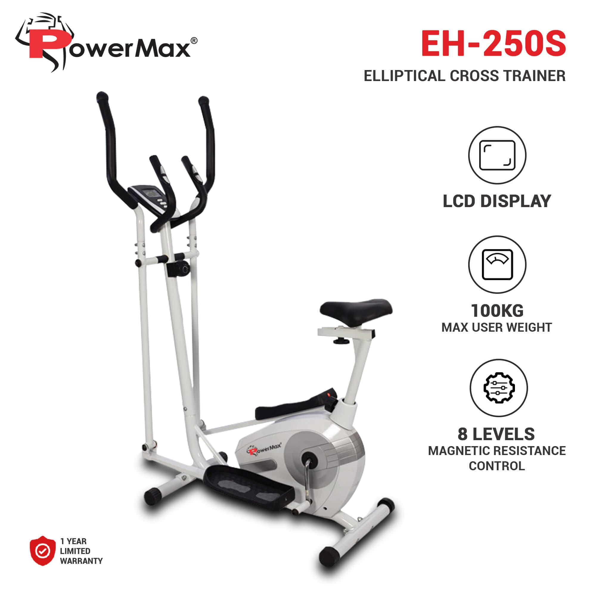 Power Max EH-250S Cross Trainer With Seat in Lucknow at ₹ 34,920