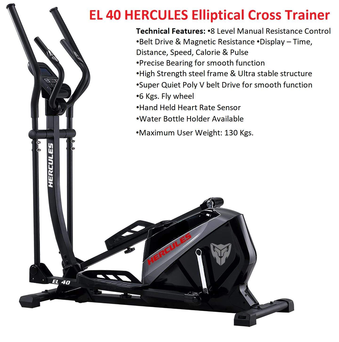 EL 40 HERCULES Elliptical Cross Trainers in Ahmedabad at ₹ 33,592