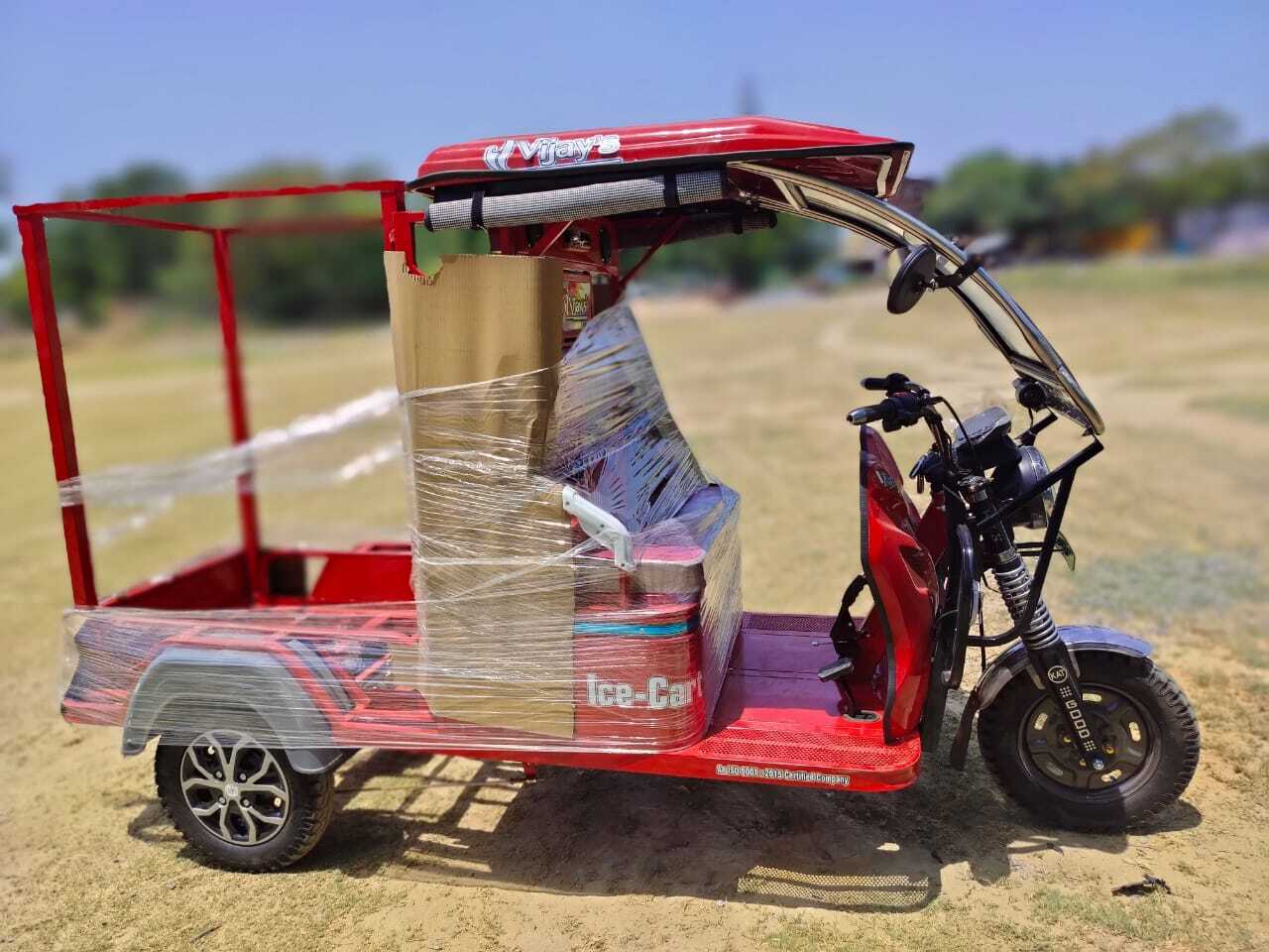 Electric Loader Rickshaw Red Wheeler in Azamgarh at ₹ L
