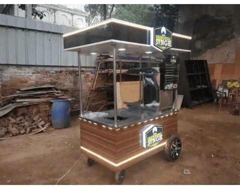 Shawarma Food cart in Delhi at ₹ 75,000 Pc by Fortune Food