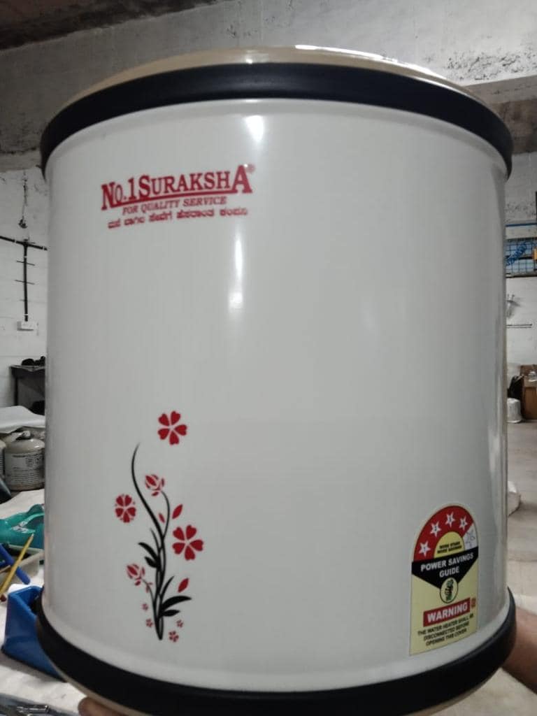 ELECTRICAL GEYSER GLASS LINED in Bangalore at best price by No.1 Suraksha -  Justdial