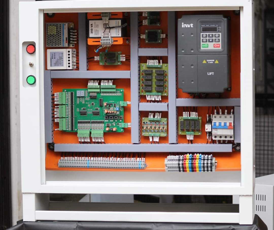 Stainless Steel Elevator Control Panel, 220V AC, 50Hz, Three Phase ...