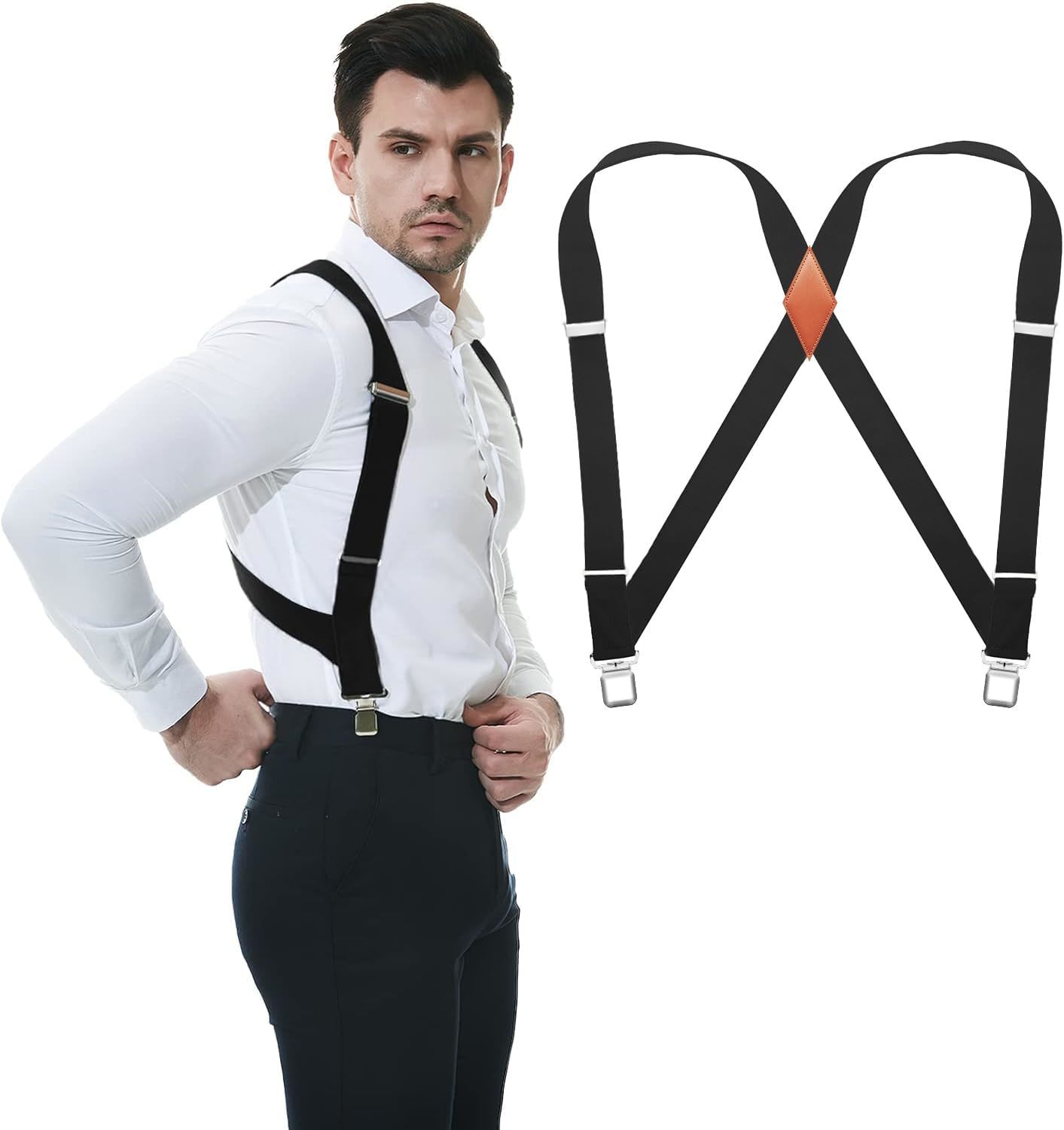 Embellished Cross Strap Suspenders for Men in Delhi at best price