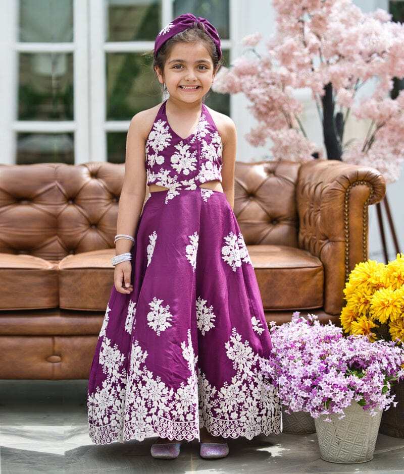 Embroidered Skater Girl Dress with Full Sleeves in Mumbai at best price by  Lala House - Justdial