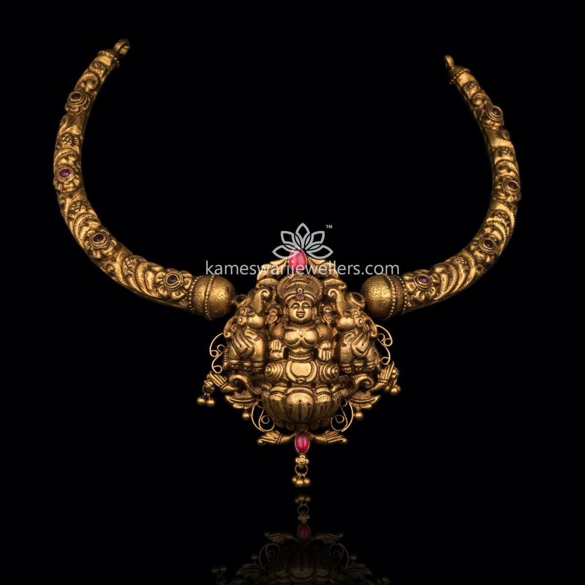 Gold Chain Kameswari Jewellers India Kameswari Jewellers Choker