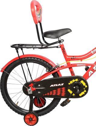 ATLAS EQUATOR TT 20 T Single Speed Recreation Cycle (Black, Red