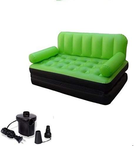Evana 5 In 1 Air Sofa Bed With Pump Lounge Couch Mattress Inflatable 3 Seater Airsofa Green Features Reviews India Justdial Evana 5 In 1 Air Sofa Bed With, Air Lounge Sofa Bed Review