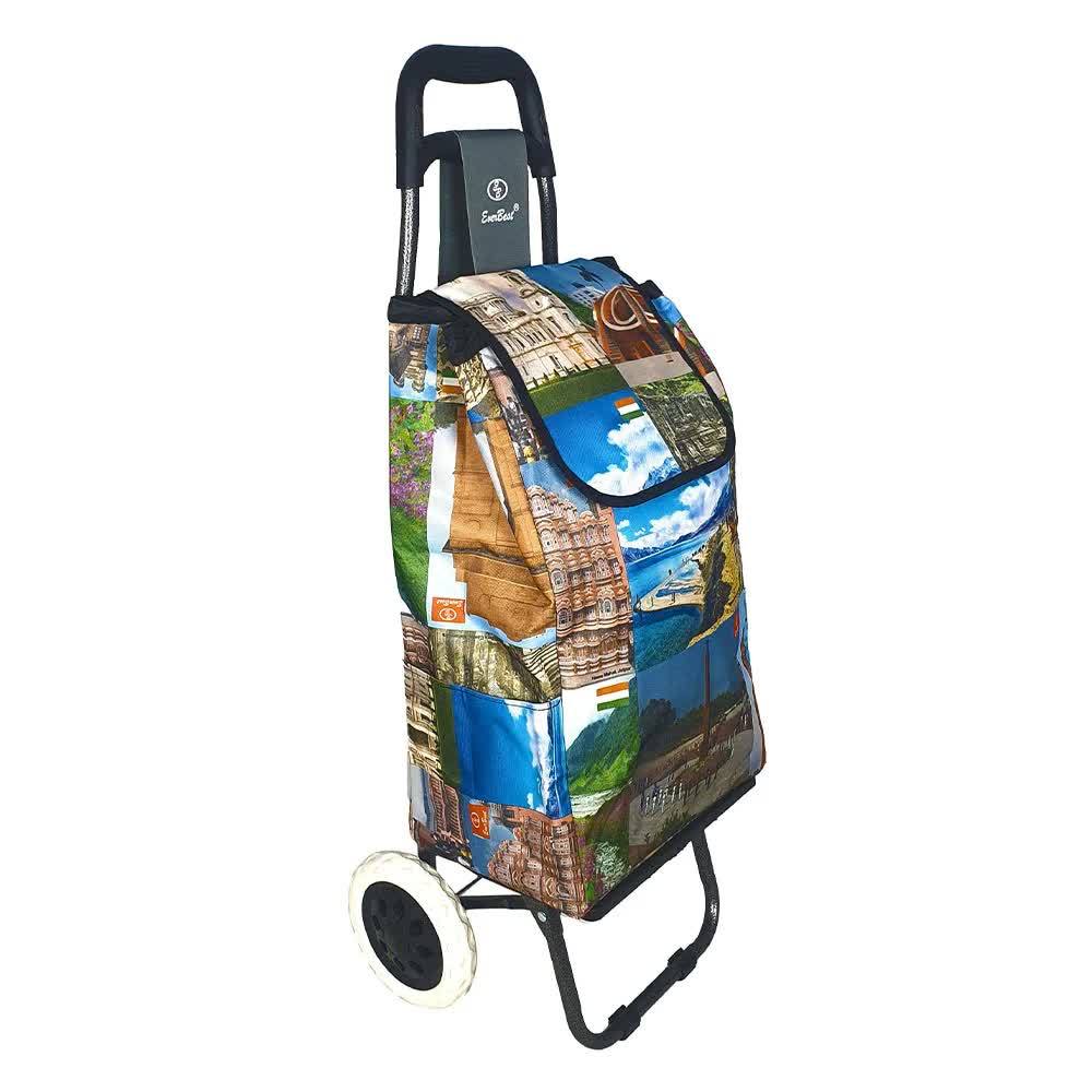 Everbest Collapsible Shopping Trolley Bag 38 KG in Delhi at