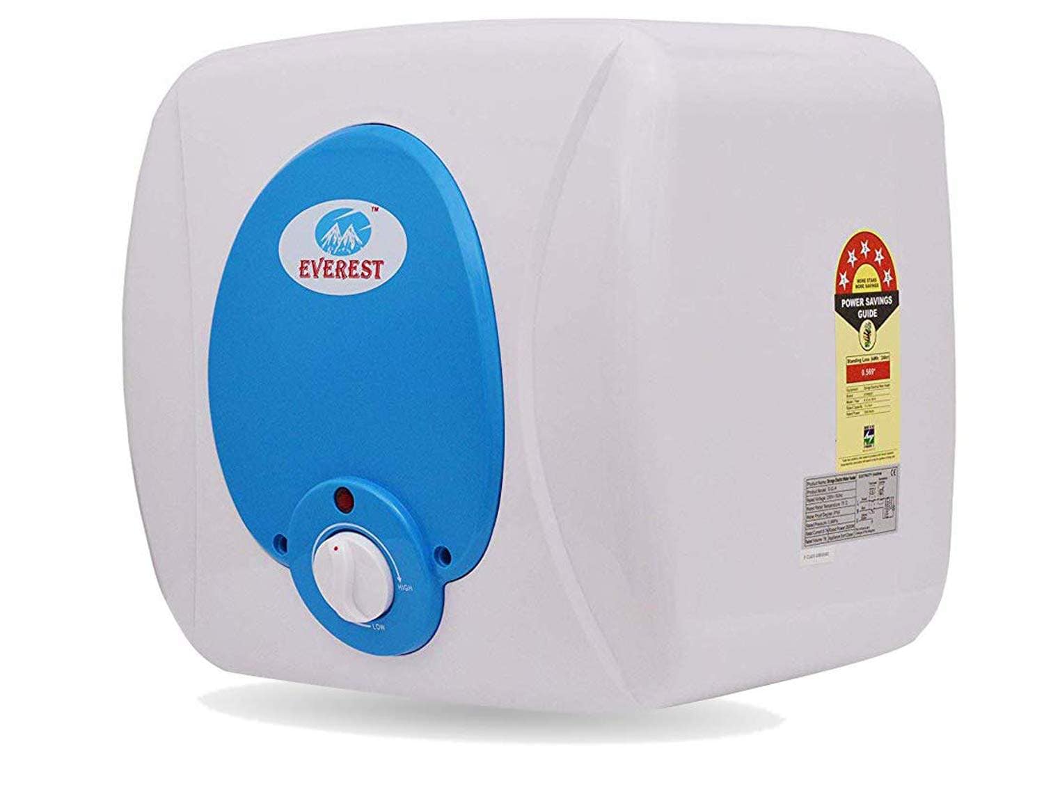 EVEREST E-Classic 15 Litre Storage Water Heater Attach With Inlet