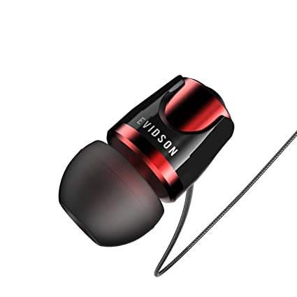 Evidson B4 Red In-Ear Rich Bass Headphones With Mic in Ernakulam