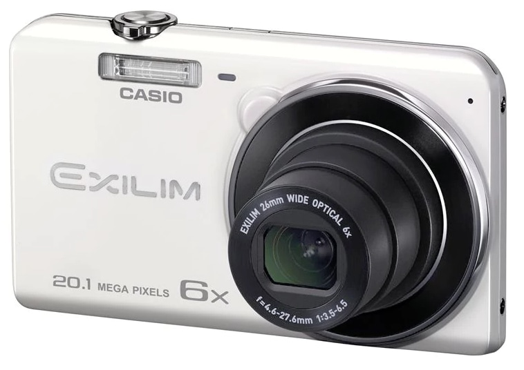 CASIO Exilim EX-ZS35 20.48 MP Point & Shoot Camera (White) in 