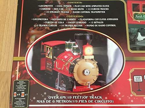 north pole express train set 40 piece