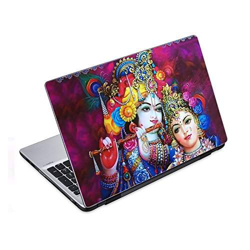 Buy Ezyprnt Laptop Skin Laptop Decal Laptop Sticker 14 To 14 9 Inch For Apple Lenovo Dell Vaio Hp Lenovo Acer Asus Toshiba Laptops With Beautiful Radha Krishna Features Price Reviews Online In India