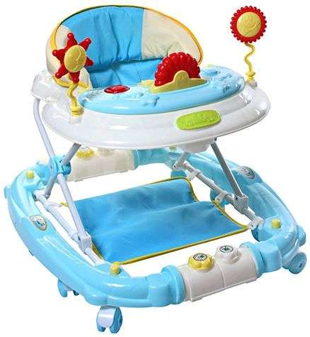 Buy Fab N Funky - Blue Baby Walker Cum 