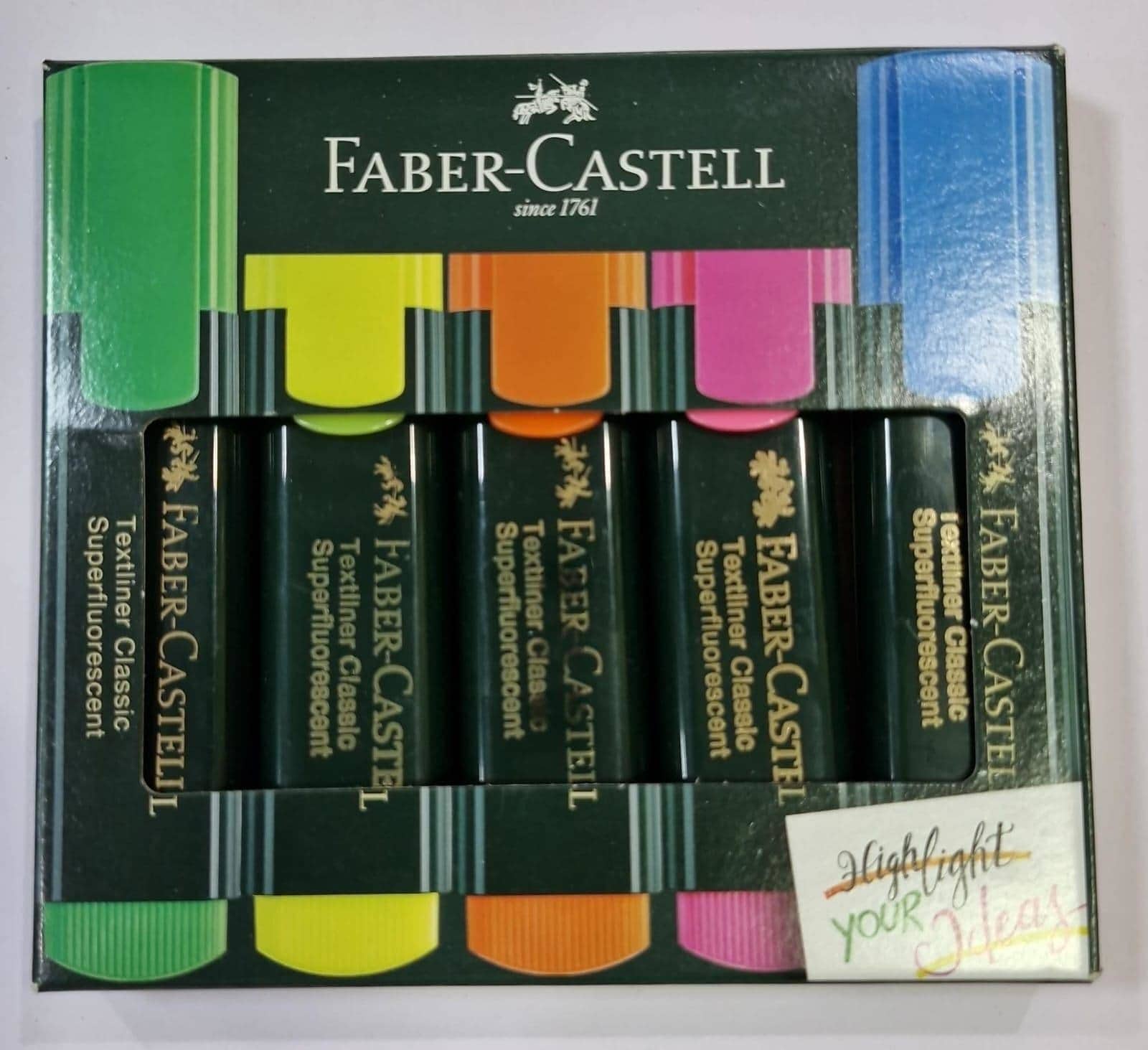 FABER CASTELL HIGHLIGHTER NO X PKT in Chennai at best