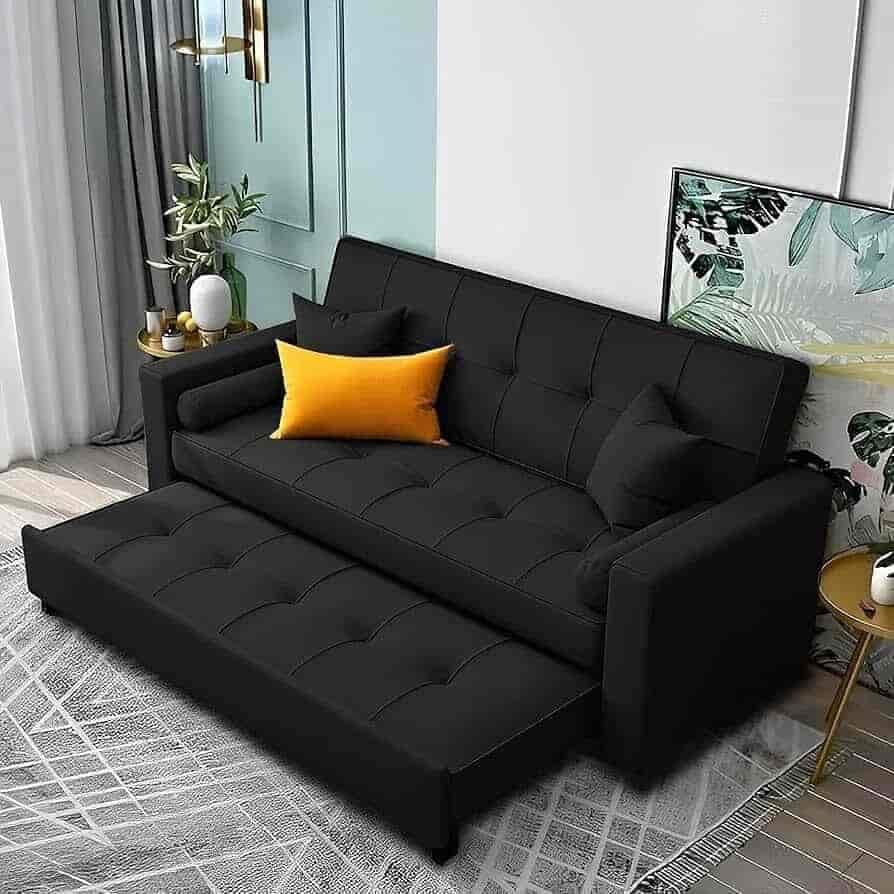 Fabric Black Sofa Cum Bed in Bangalore at ₹ 10,000 ₹ 20,000