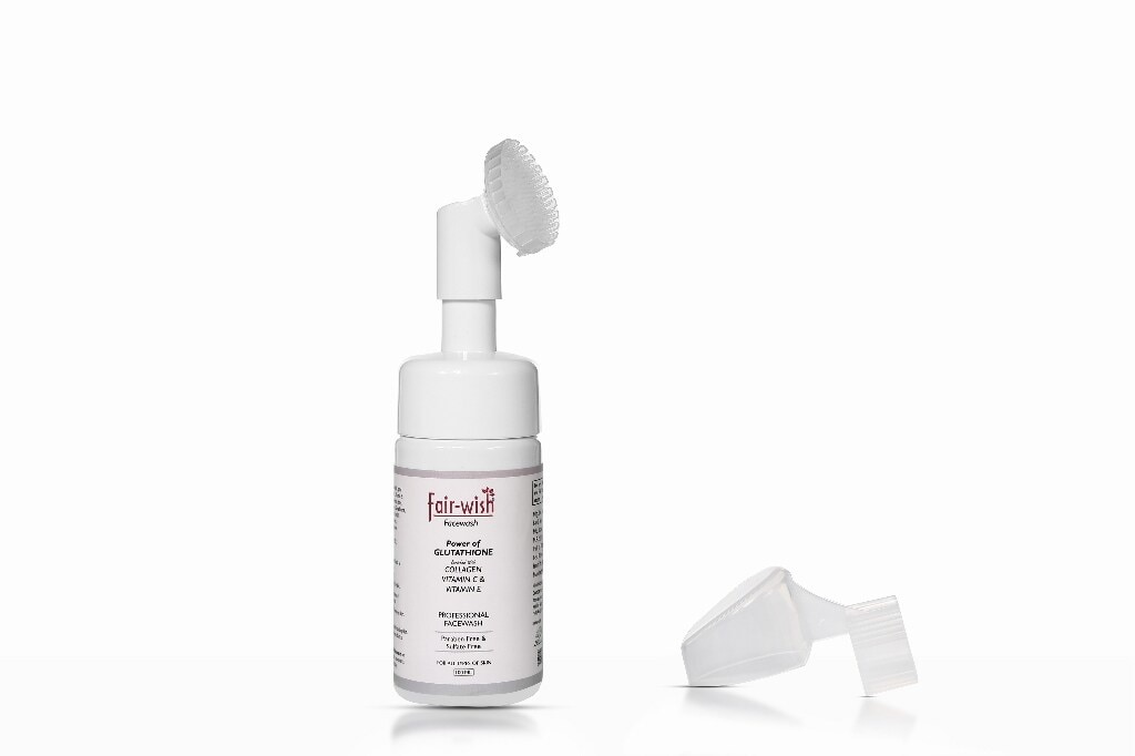 fair wish glutathione spray Foaming Face Wash in Mumbai at ₹ 314 / Pc by Fair Wish Oral Peptides | Sublingual