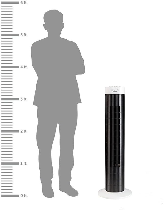 USHA Mist Air Prime 1 Blade Tower Fan Black White Pack of 1 in Chirala at 3 289 3 499 by Devesh Enterprises Justdial