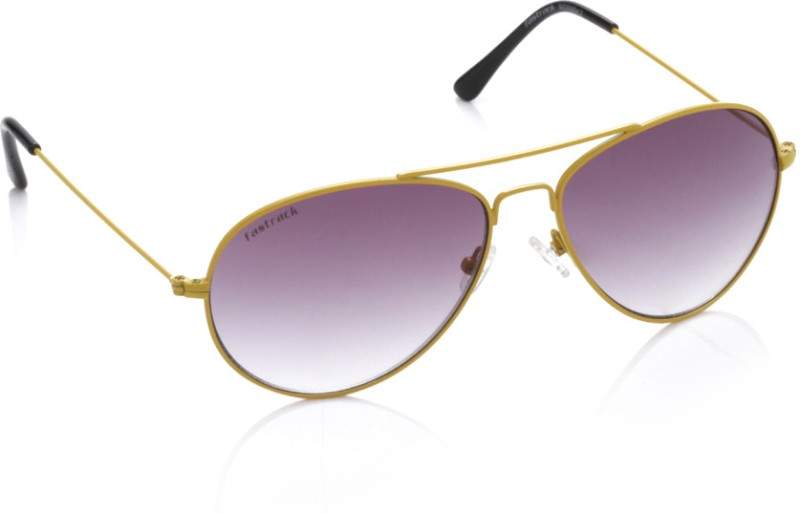 Fastrack M099BK2 Full Rim Oval Unisex Sunglass (Free Size) in