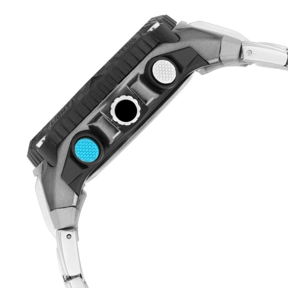 Fastrack Mens NN38053PM03 Deux Machina Blue Dial Ana-Digi Watch