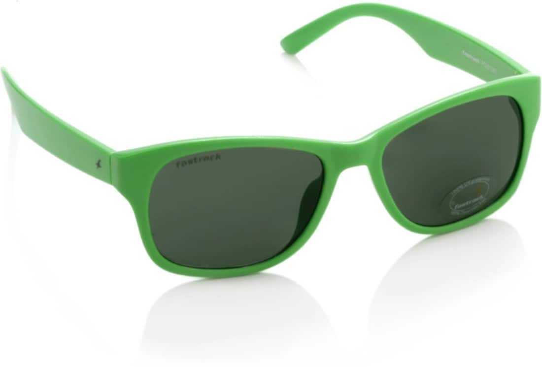 Fastrack Sunglasses Kids Green Sunglasses Grey Geometric