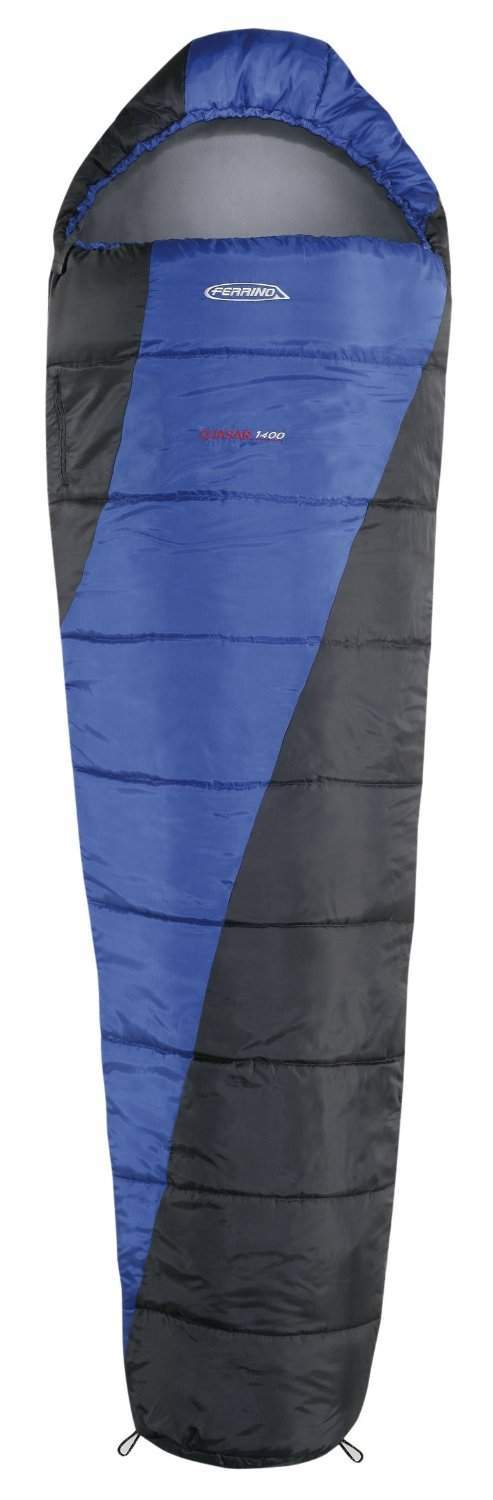 Ferrino Quasar 1400 Sleeping Bag Left Zipper Blue in Mumbai at