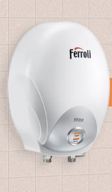 Buy Ferroli 3 Liters Instant Geyser White [Mito.3] Online - Best Price  Ferroli 3 Liters Instant Geyser White [Mito.3] - Justdial Shop Online.