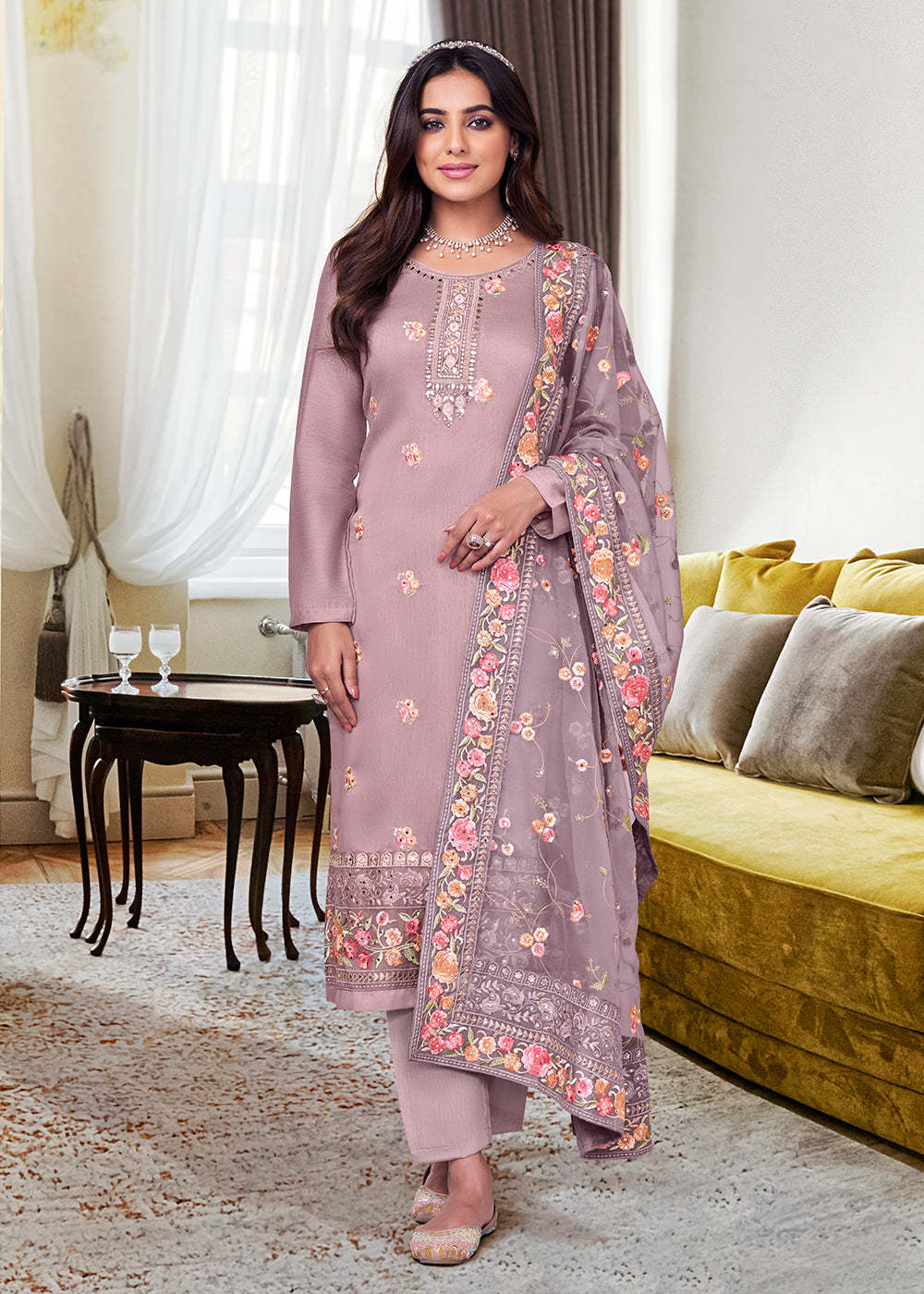 Festival Ready A-Line Salwar Kameez in Mumbai at best price by Ladyline  Store - Justdial