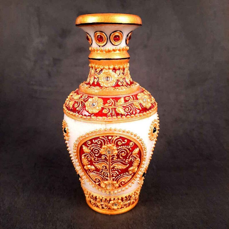 Fiber Decorative Flower Pot in Ahmedabad at best price by Gajanand