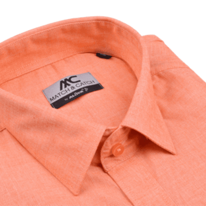 Fil A Fil Peach Nectar Shirt in Delhi at ₹ 725 Unit by Alaya