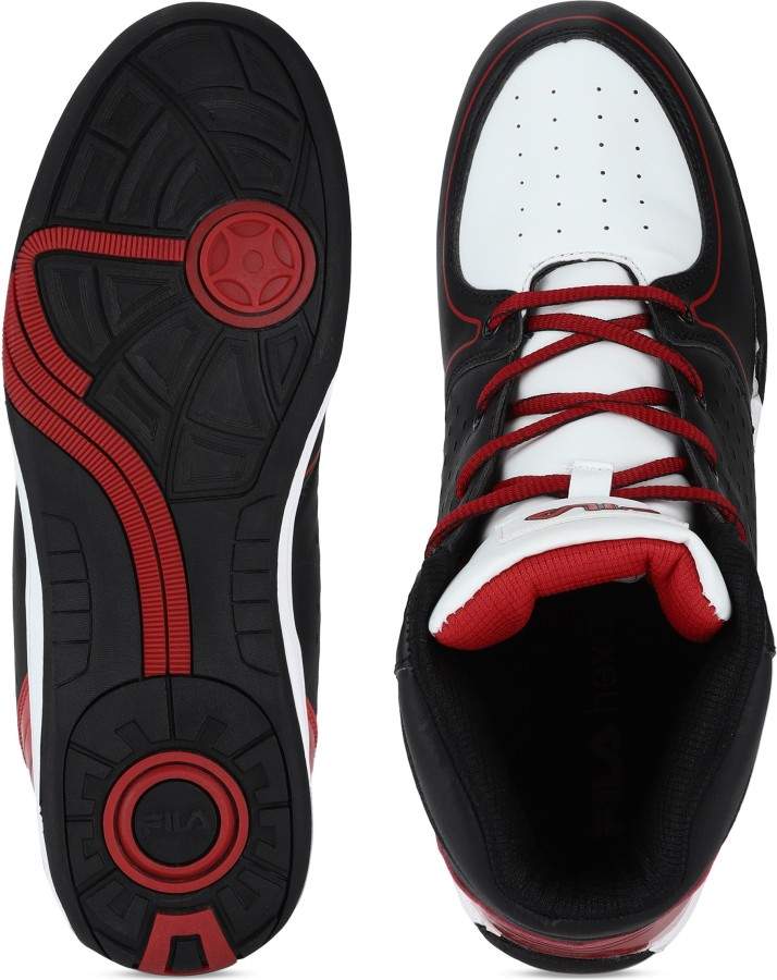 Fila Caprice Basketball Shoes For Men (Size 8, Red, Black) in