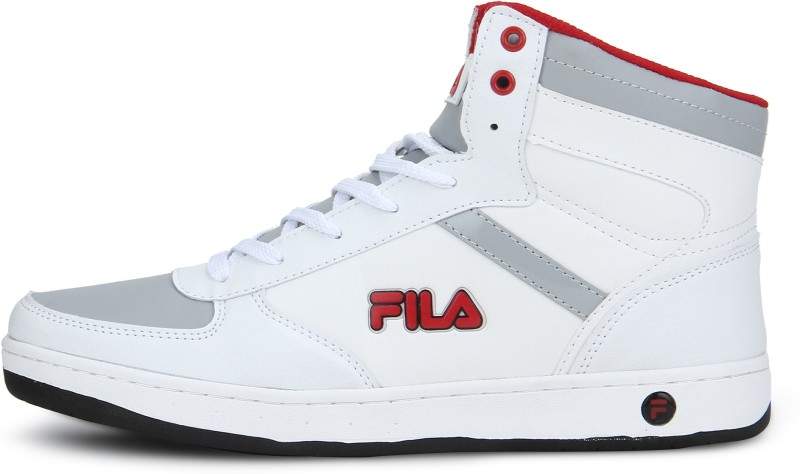 Fila High Tops For Men (Size 8, Red, White) in Jaipur at